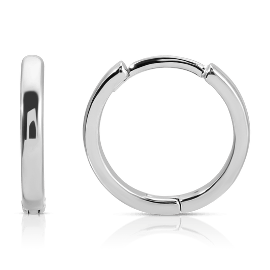 18mm Huggie Hoop Earrings