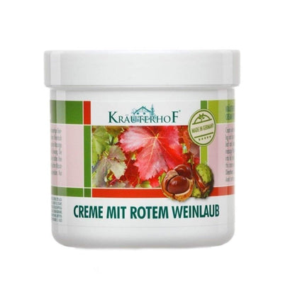 Horse Chestnut With Red Vine Leaves for Varicose Veins, Aching Legs - Large - 250ml by Krauterhof