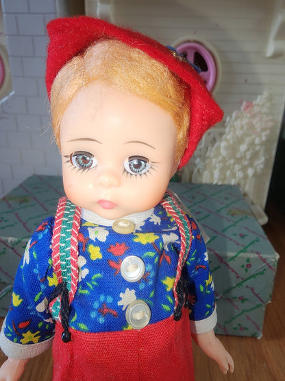 Madame Alexander Hansel 453 Boy Storybook Doll with Original Box 8"
