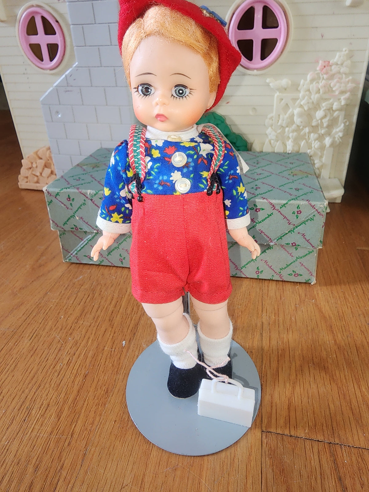 Madame Alexander Hansel 453 Boy Storybook Doll with Original Box 8"