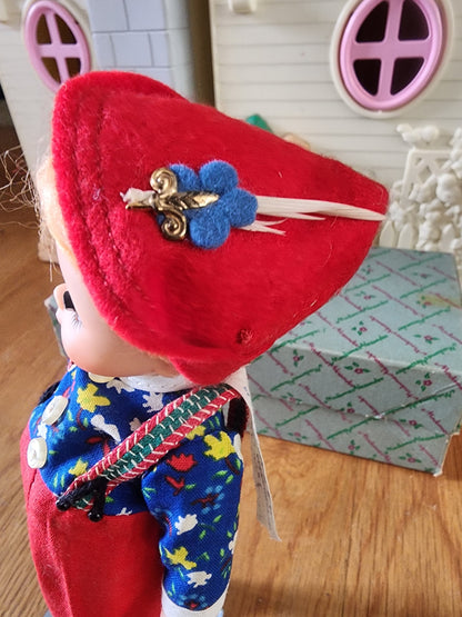 Madame Alexander Hansel 453 Boy Storybook Doll with Original Box 8"