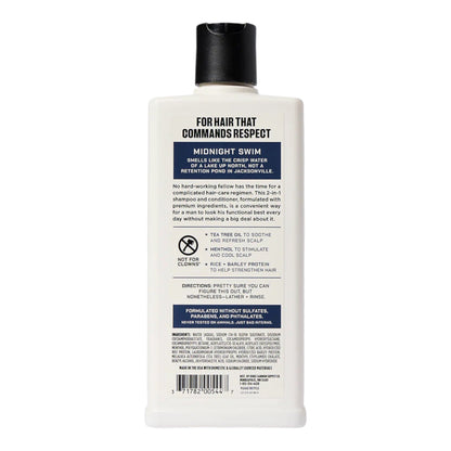 Duke Cannon Shampoo + Conditioner - Midnight Swim